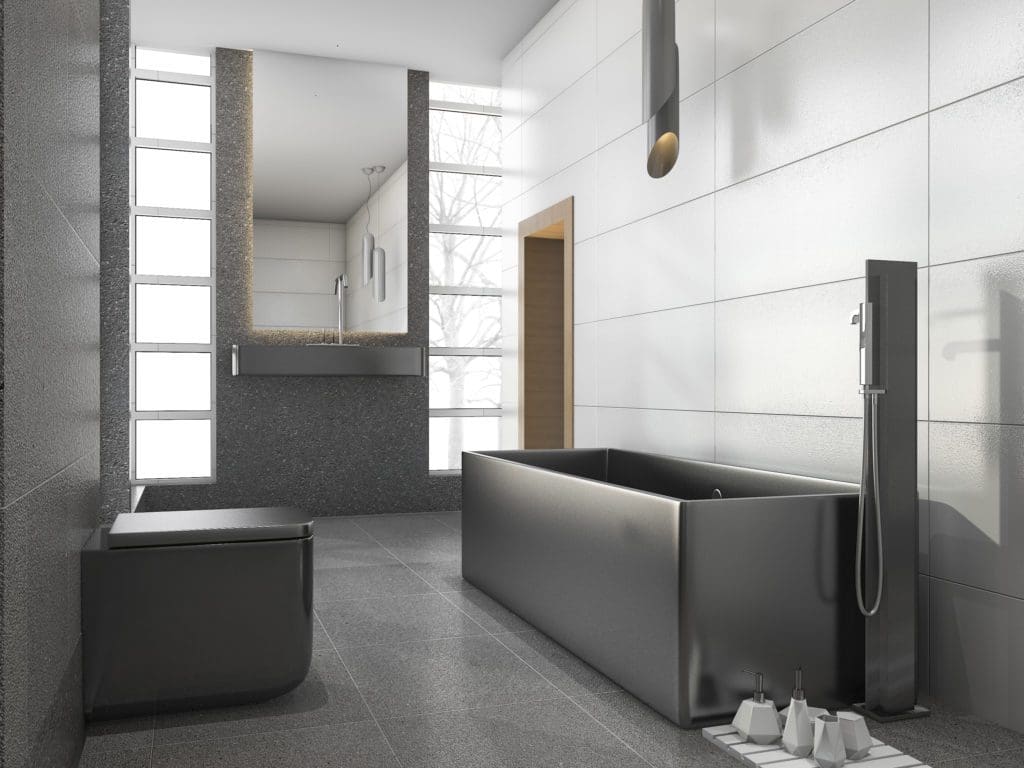3d-rendering-grey-stainless-metal-bathroom-with-wh-2SQDL2V